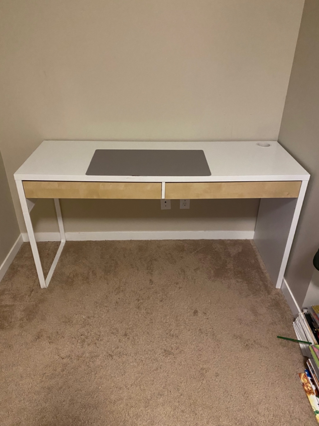 Free IKEA LINNMON Desk with Two Drawers