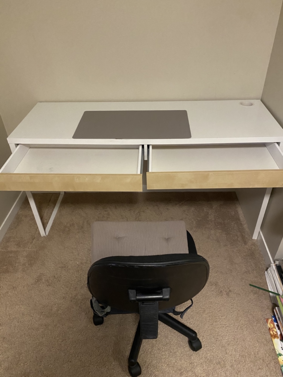Free IKEA LINNMON Desk with Two Drawers - photo 3