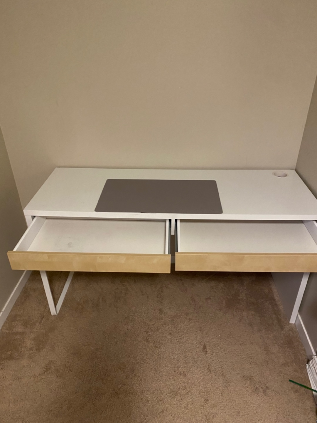 Free IKEA LINNMON Desk with Two Drawers - photo 2