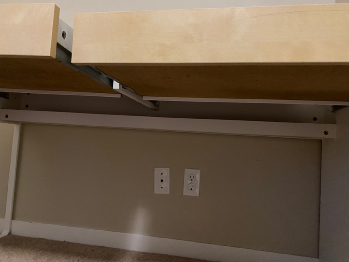 Free IKEA LINNMON Desk with Two Drawers - photo 5