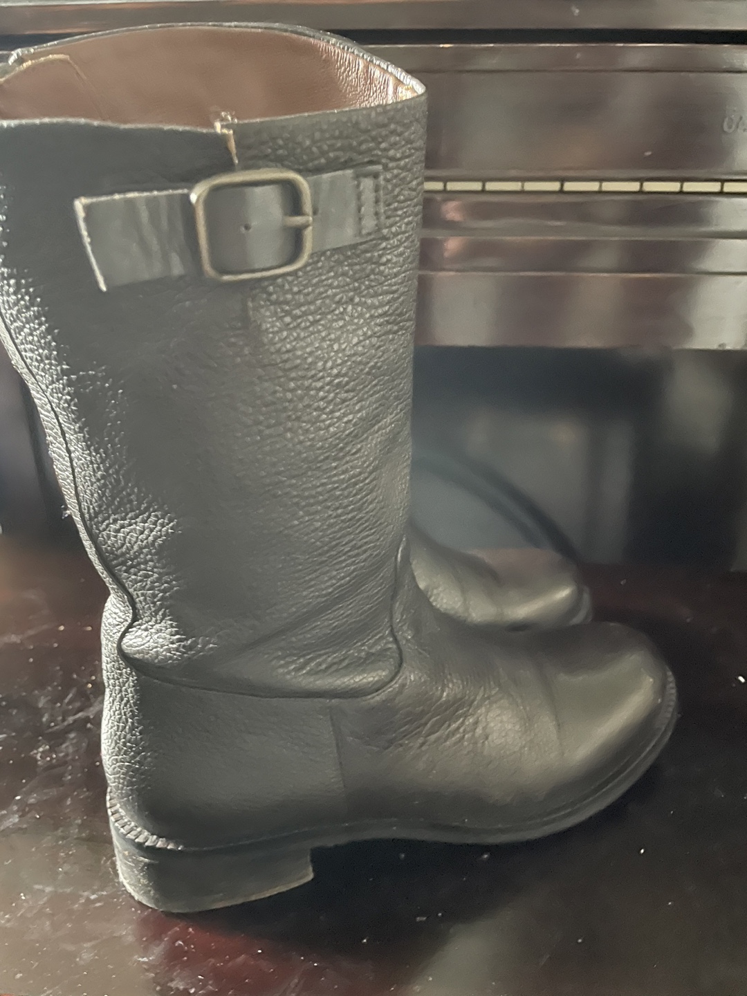 Women's Brown Leather Boots