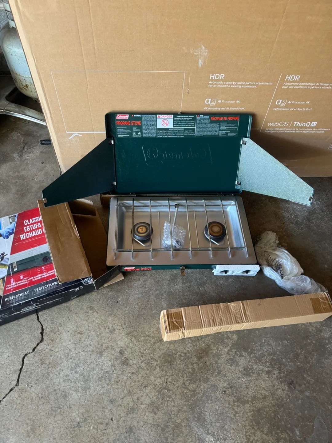 Coleman Classic propane stove thumbnail