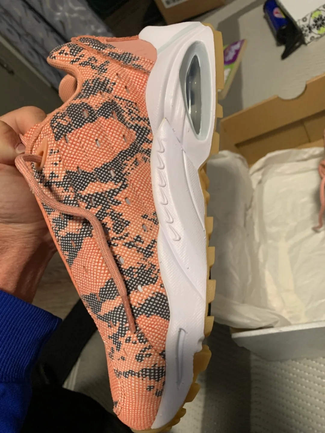 Nike Hot Step Air Terra Drake NOCTA Snakeskin Pink Quartz image indicator(7)