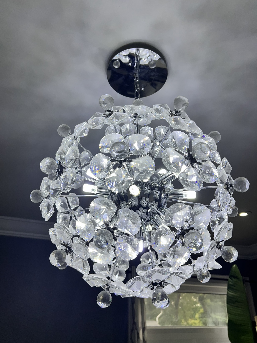 Stunning Crystal Chandelier - Modern & Elegant