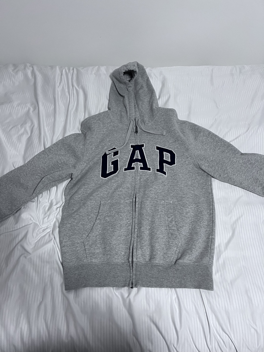 GAP Grey Zip-Up Hoodie