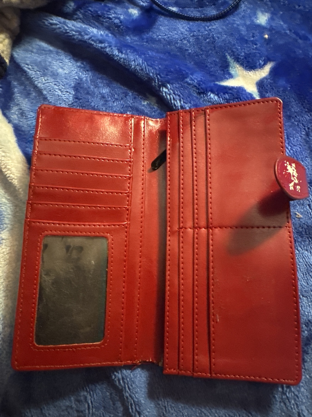 Shag Wear Red Leather Wallet - photo 3