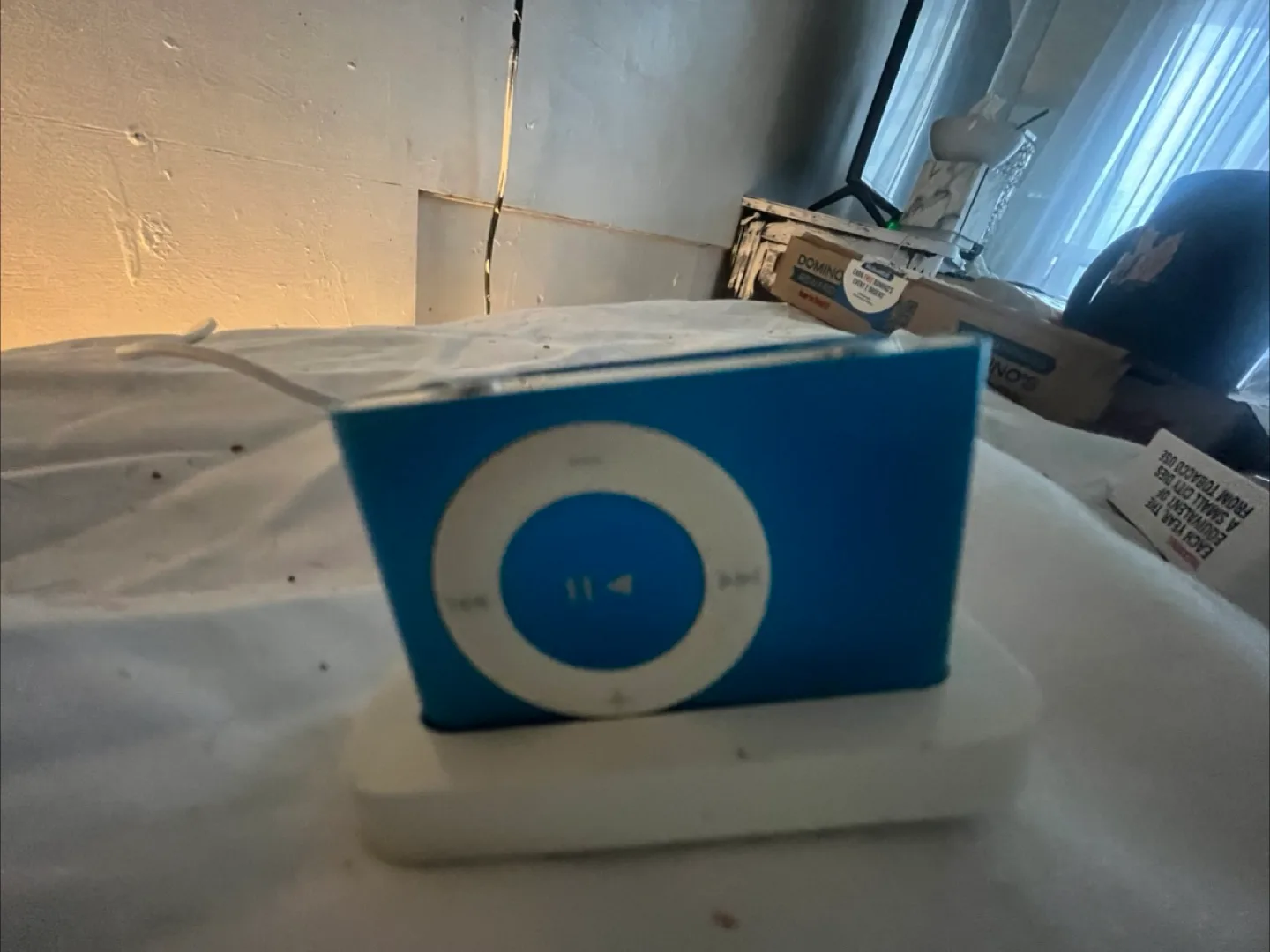 Blue iPod Shuffle with Dock thumbnail