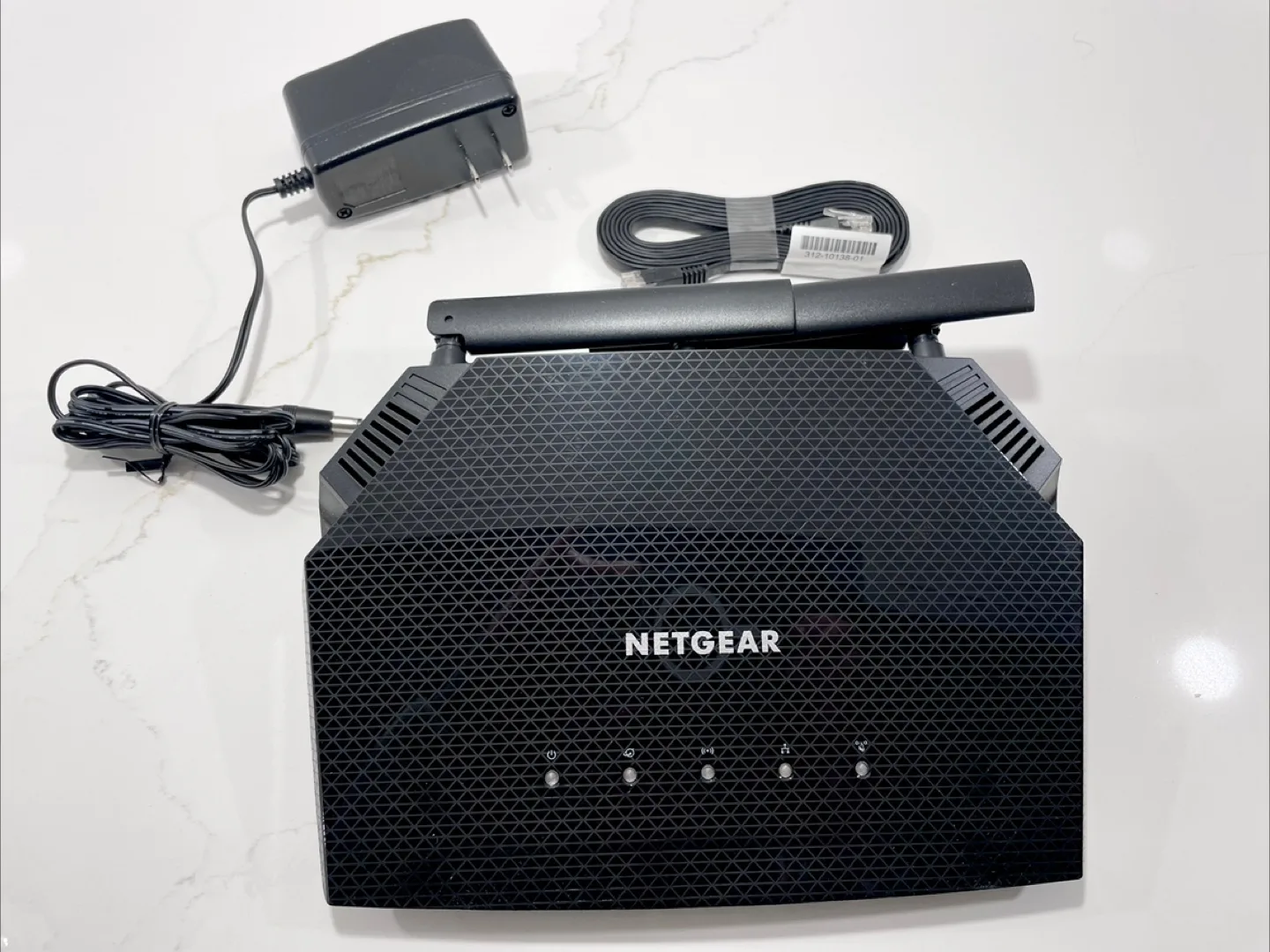 NETGEAR 4-Stream WiFi 6 Router (RAX10) AX1800 1,500 Sq. Ft. New! image indicator(2)