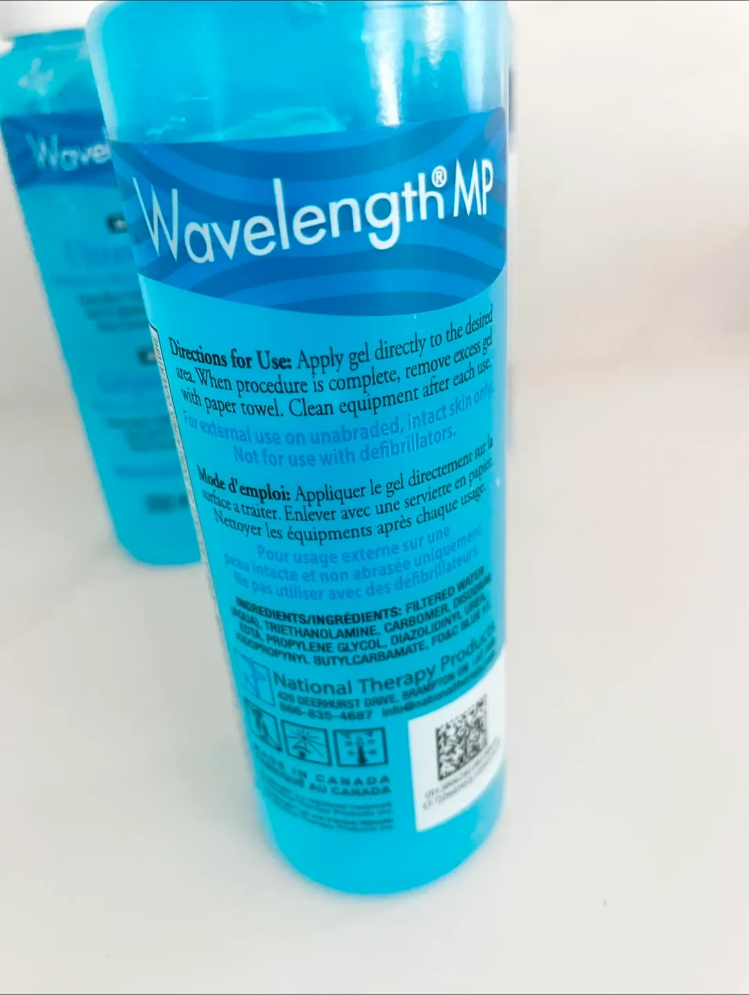 Wavelength MP Ultrasound Gel 250ml. Brand New. Sealed Bottles. image indicator(2)