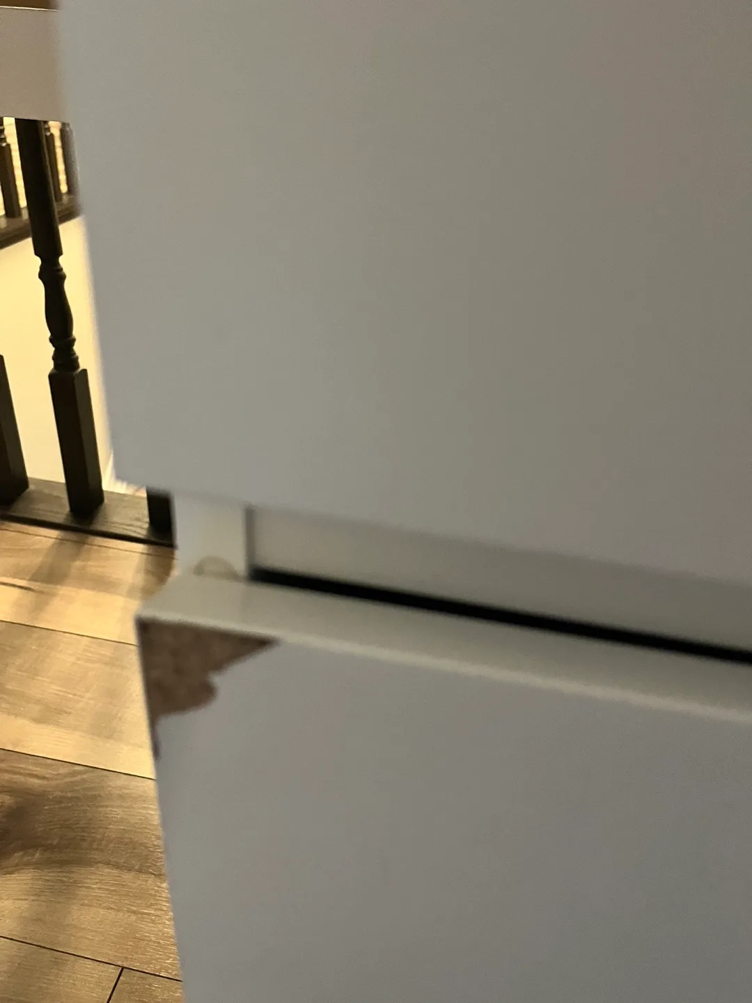 White IKEA Desk with Two Drawers image indicator(2)