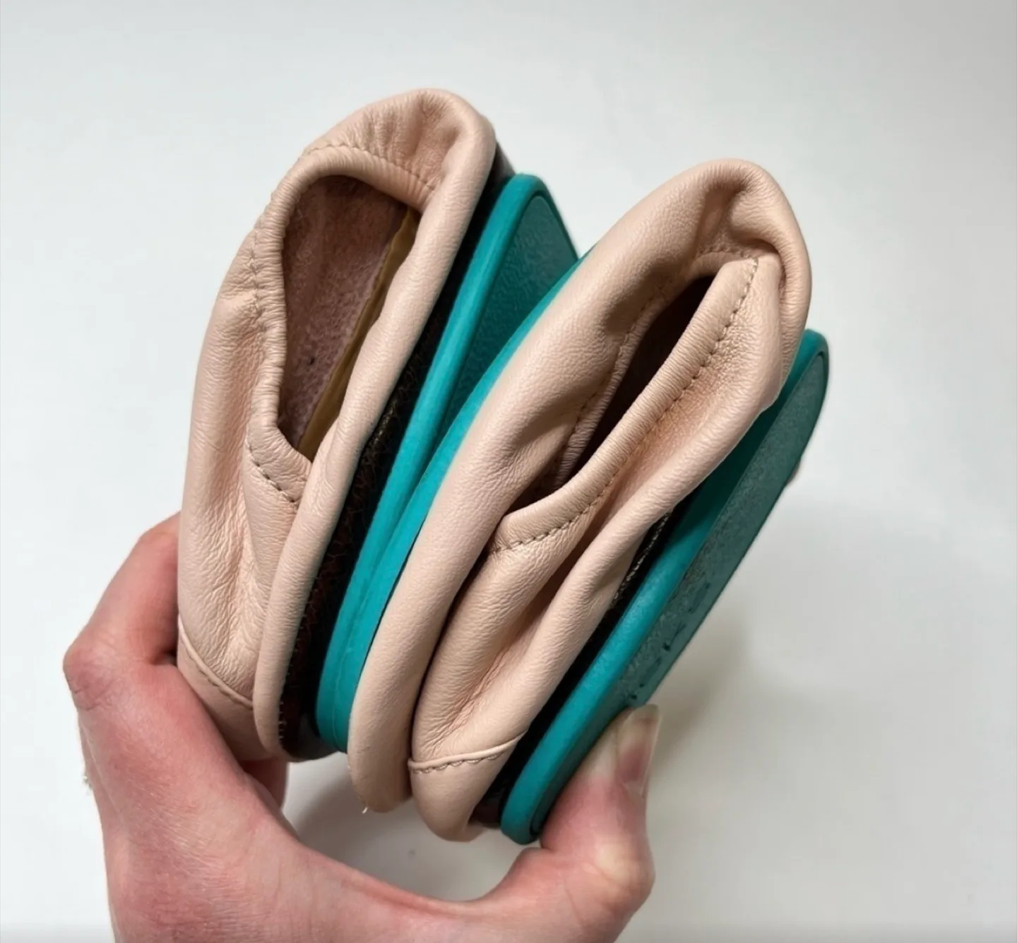 Tieks Pink Leather ballet Flats - Size 8 image indicator(3)