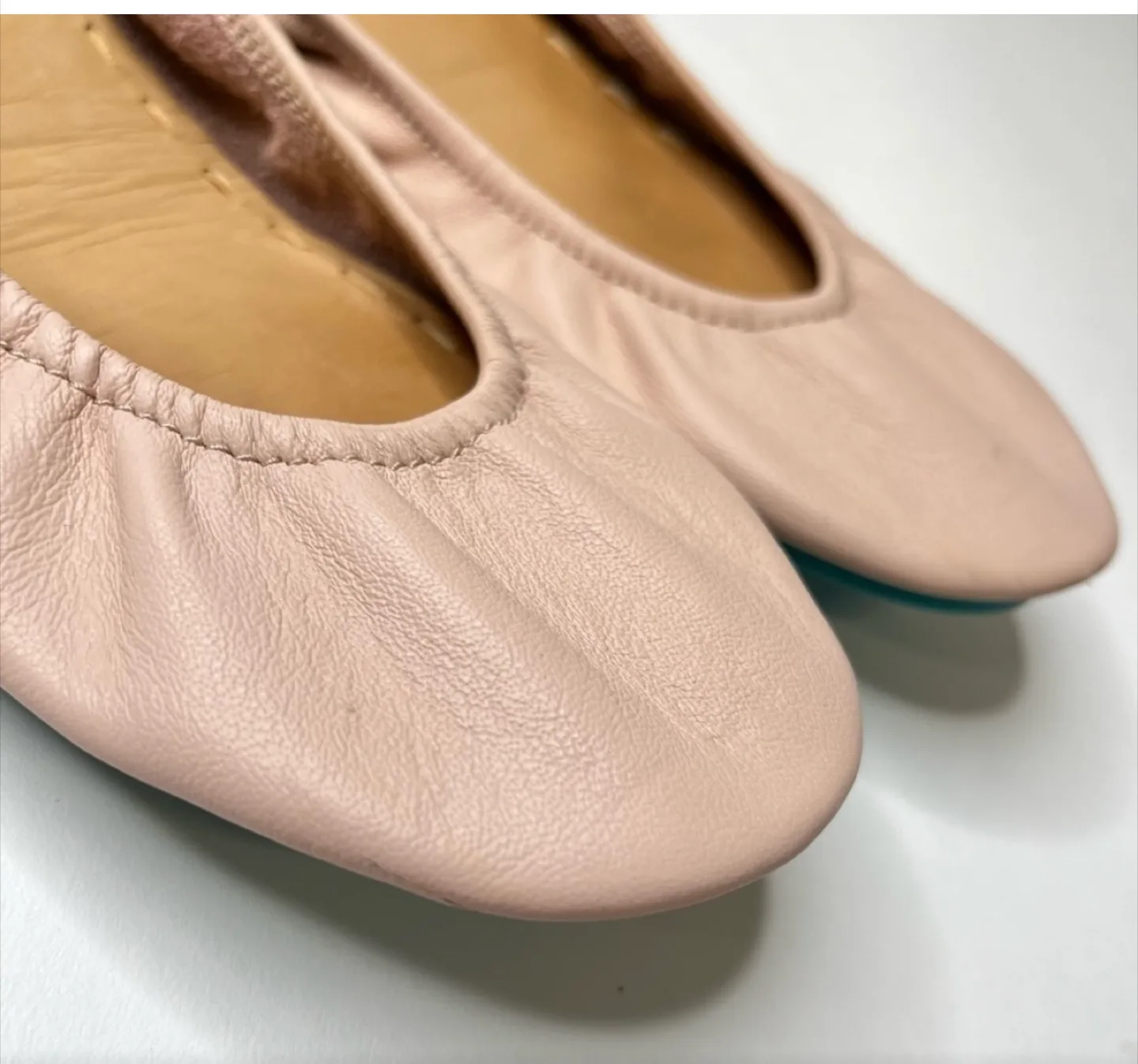 Tieks Pink Leather ballet Flats - Size 8 image indicator(5)
