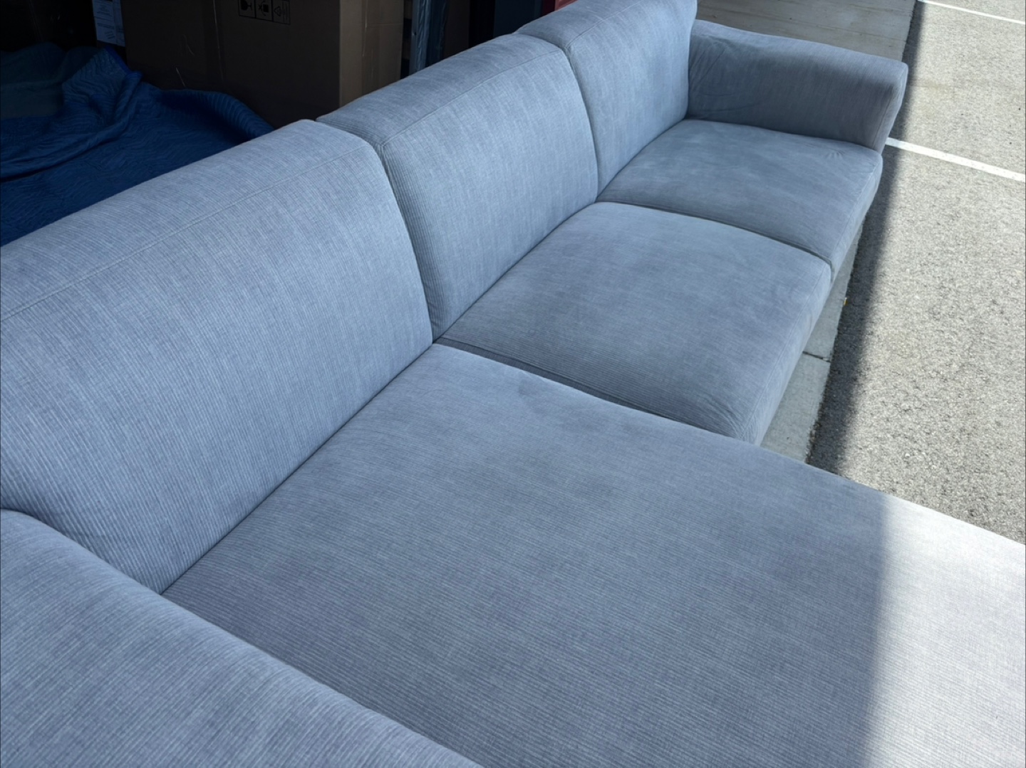Furninvor Grey Sectional Sofa - photo 2