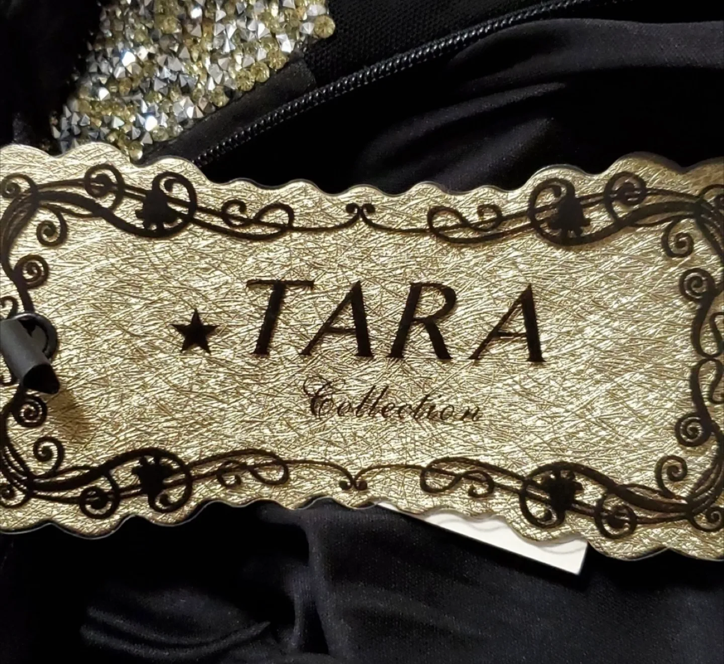Tara Collection Sequin Maxi Dress, Size XL image indicator(3)