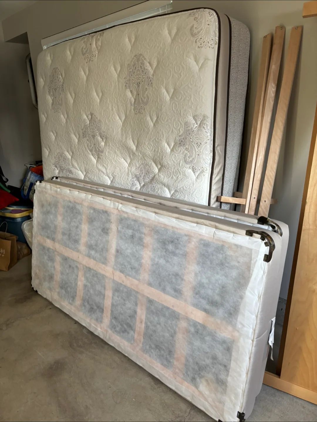 King  Size Bed Frame and Mattress Set image indicator(3)