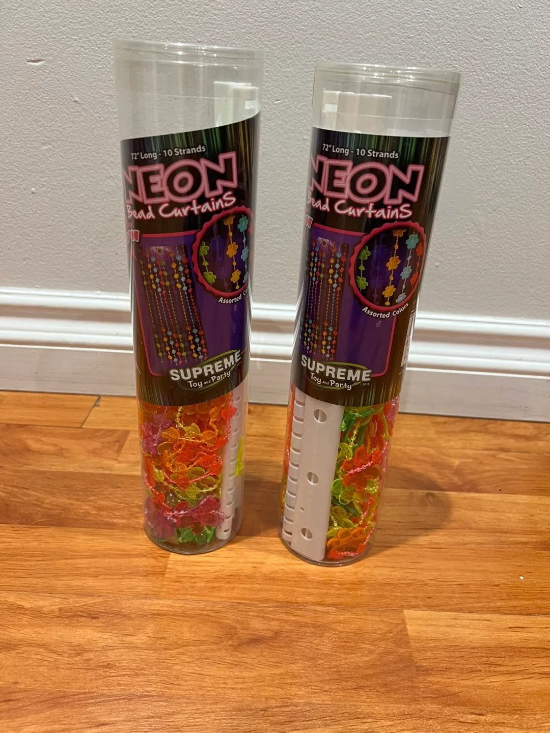 Neon beaded curtains thumbnail