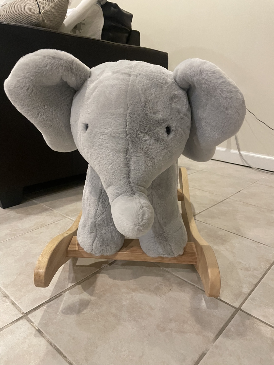 Pottery Barn Plush Rocker - Elephant - photo 4