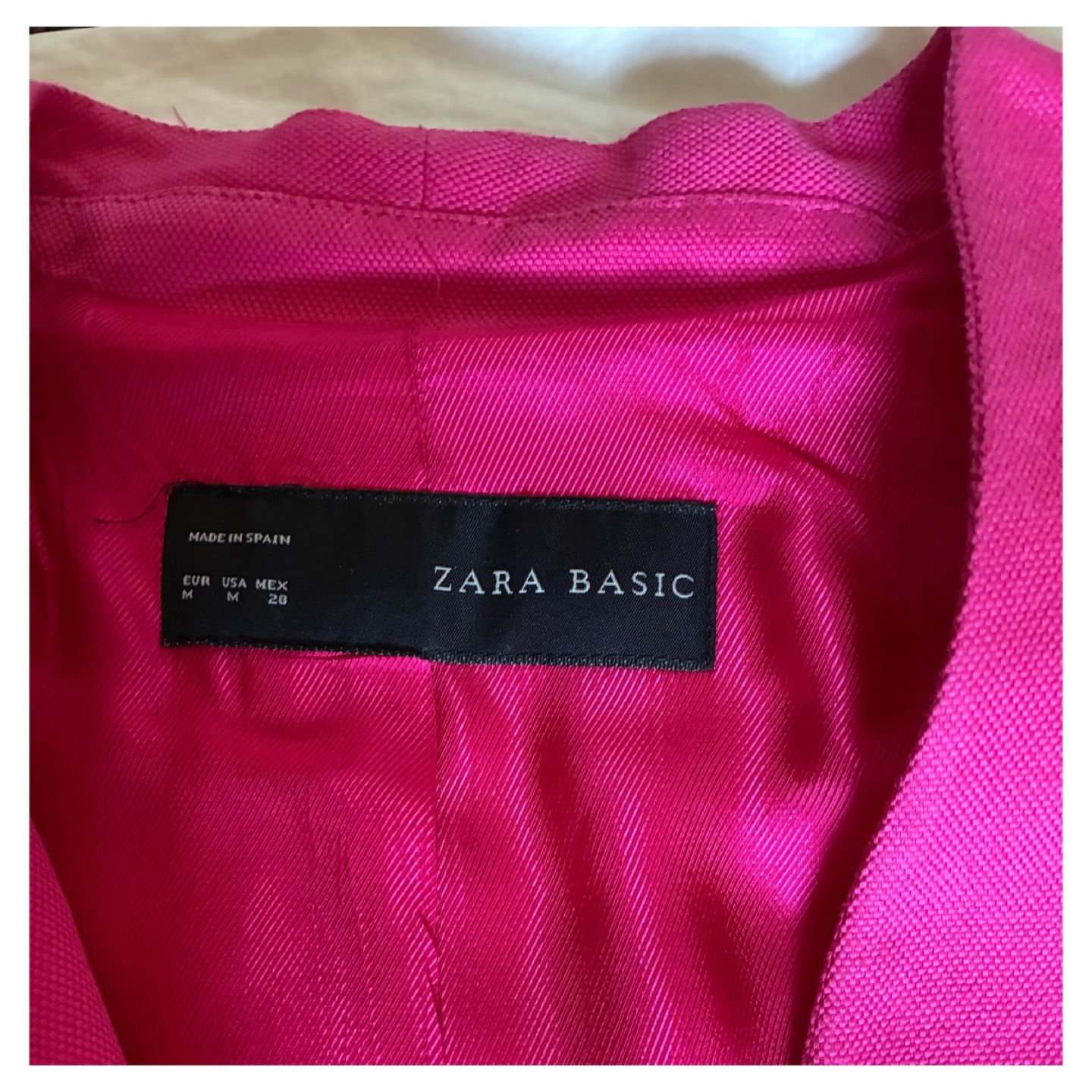 Zara Basic Pink Blazer - Size M - photo 4