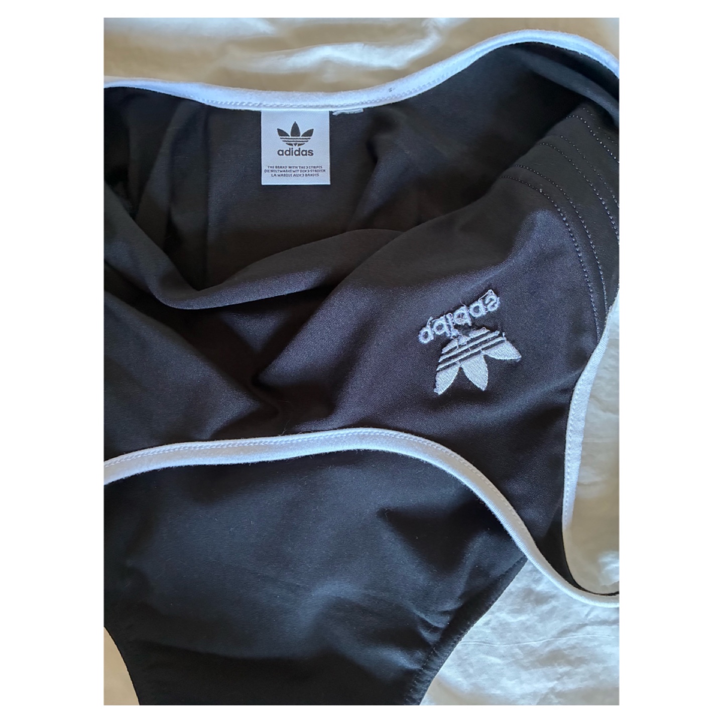 Adidas Black and White Bodysuit - photo 3