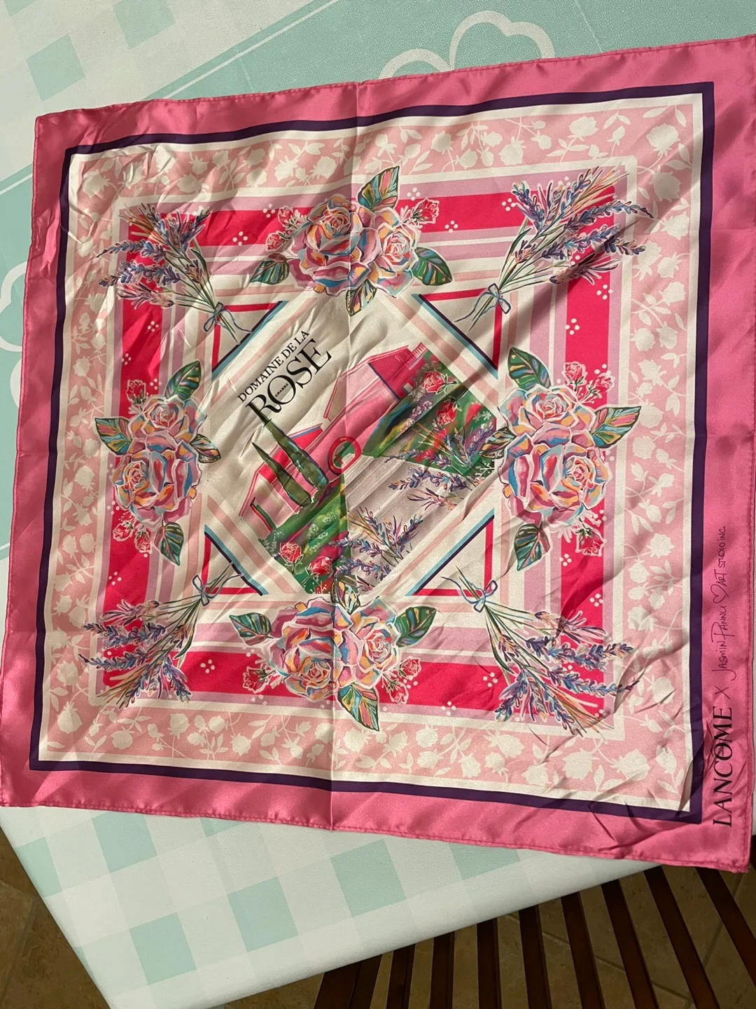Lancôme Scarf #freecycle thumbnail