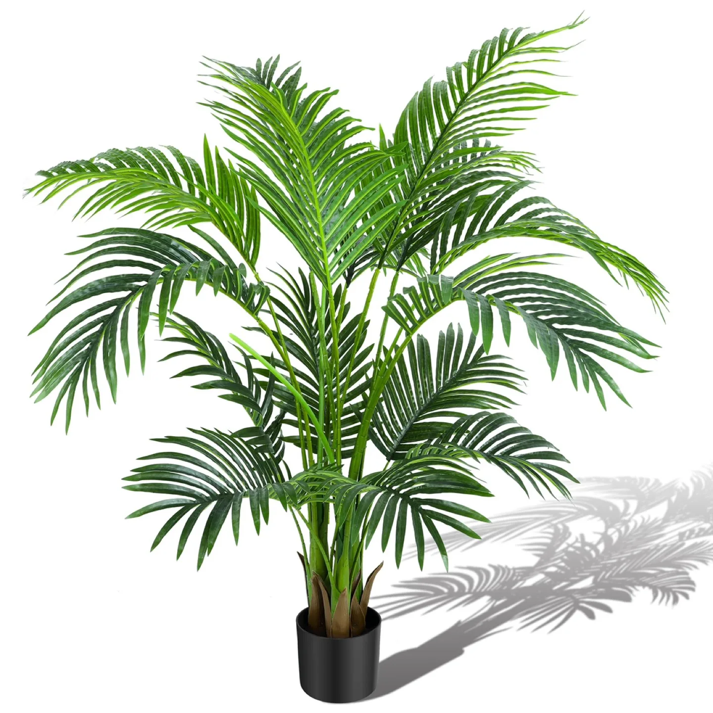SIMILAR KOL 4ft Artificial Areca Palm Tree Plant, 47in thumbnail