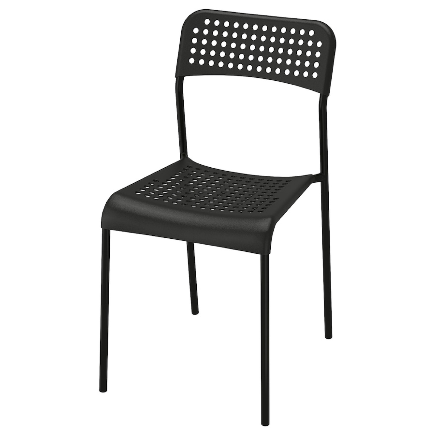 Black Plastic Chair