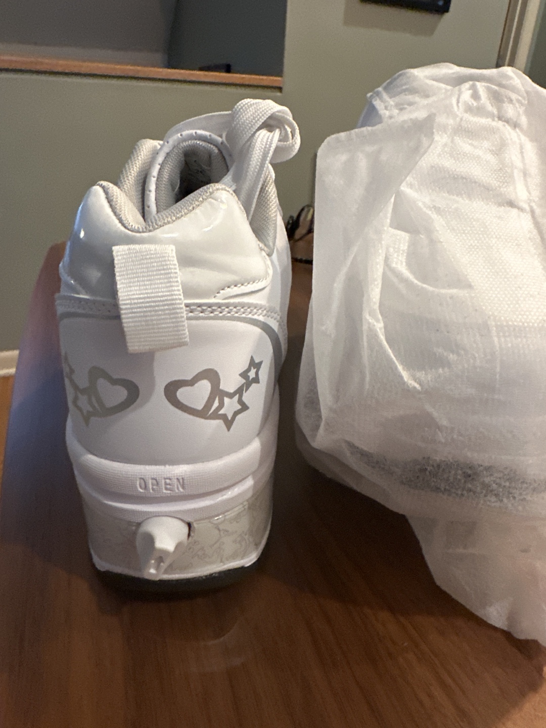 Yousulun Roller Skate Shoes - White/Silver - Size 40 EUR - photo 3