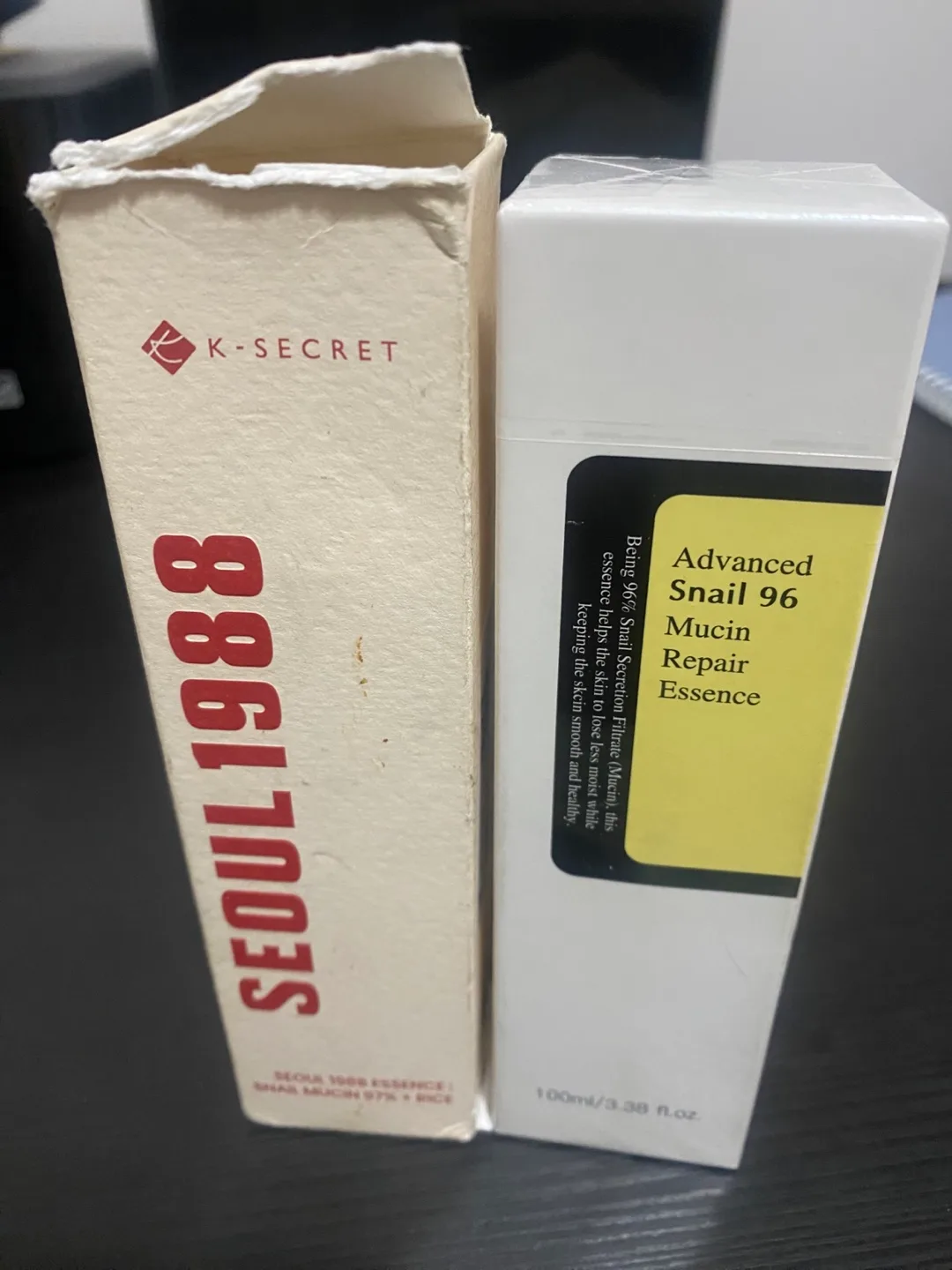 K-Secret Seoul 1988 Snail Mucin Essence & Advanced Snail 96 thumbnail