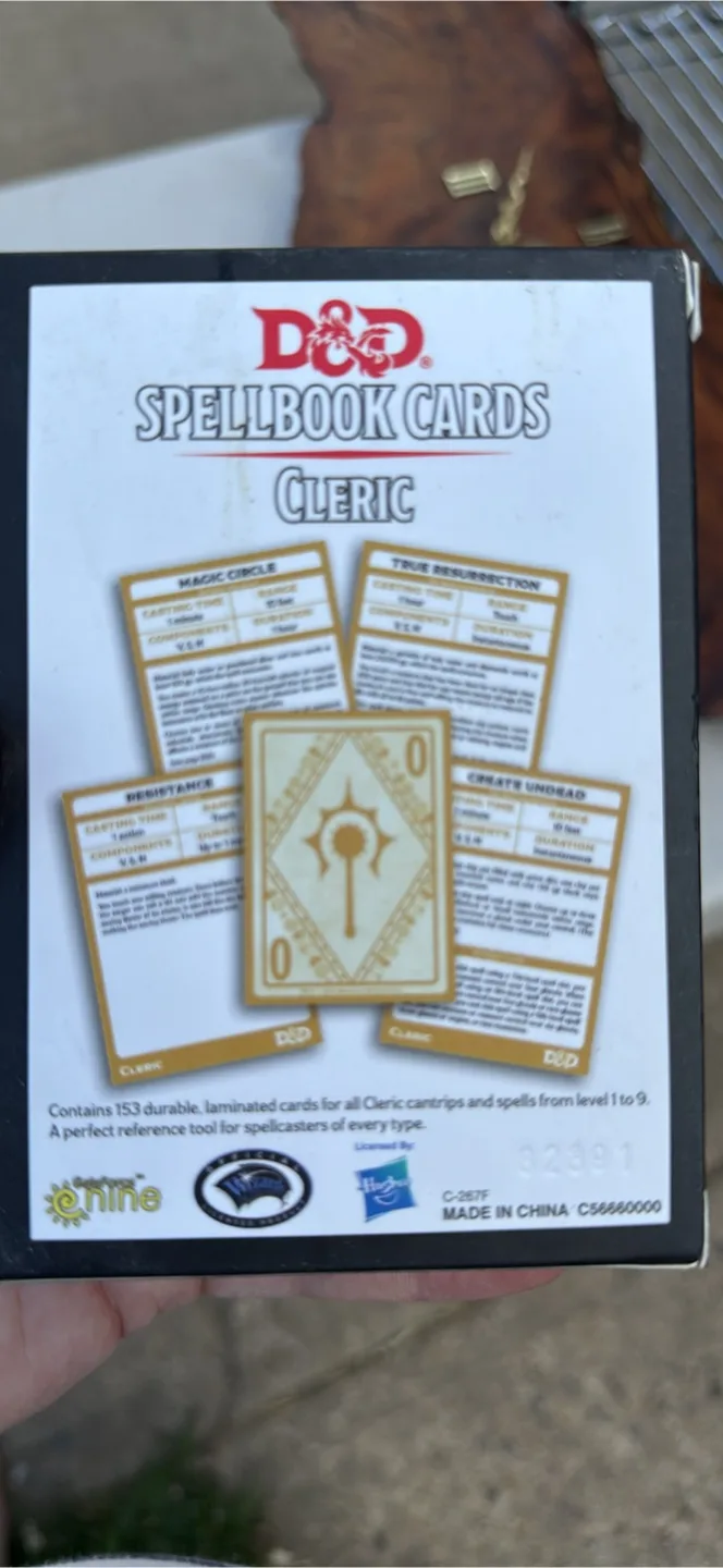 D&D Spellbook Cards: Cleric image indicator(2)