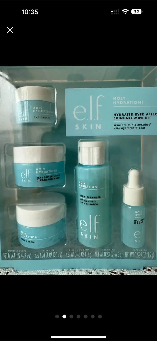 e.l.f. Holy Hydration Skincare Kit (New) Travel-friendly ✈️ ! image indicator(2)