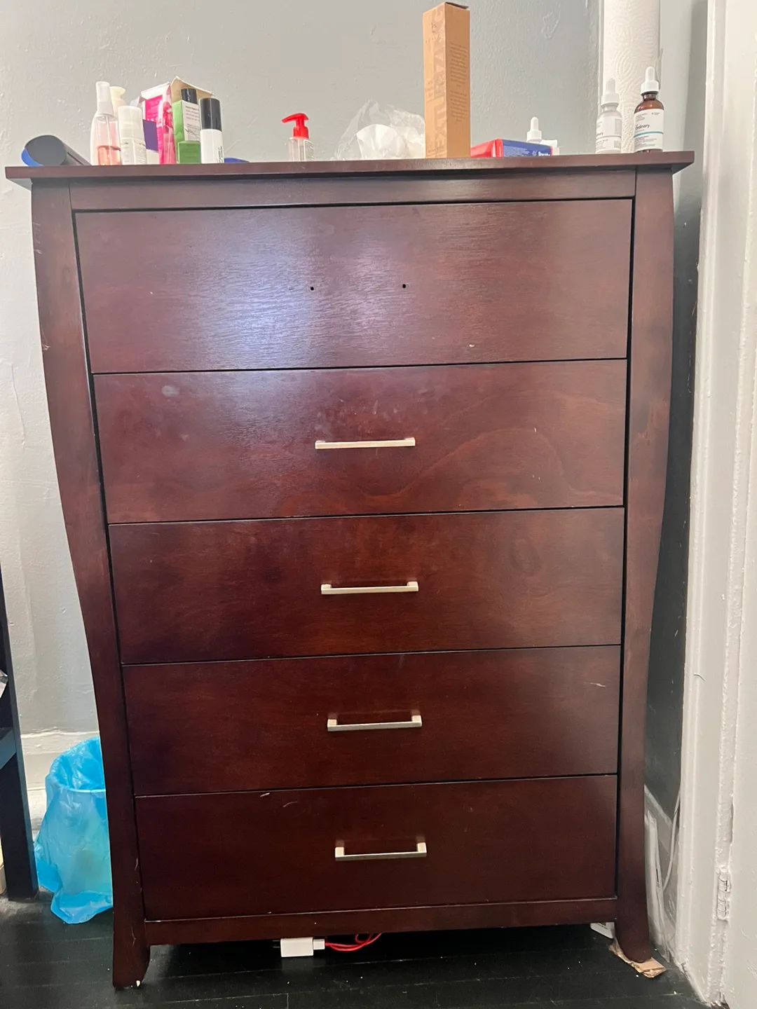 Immediately available - Huge Cabinet/ Chest of 5 Drawers thumbnail