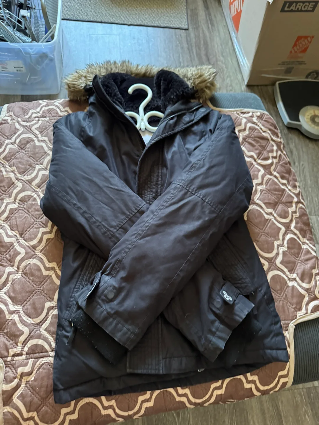 TNA Vail Parka - Size Small - Black thumbnail