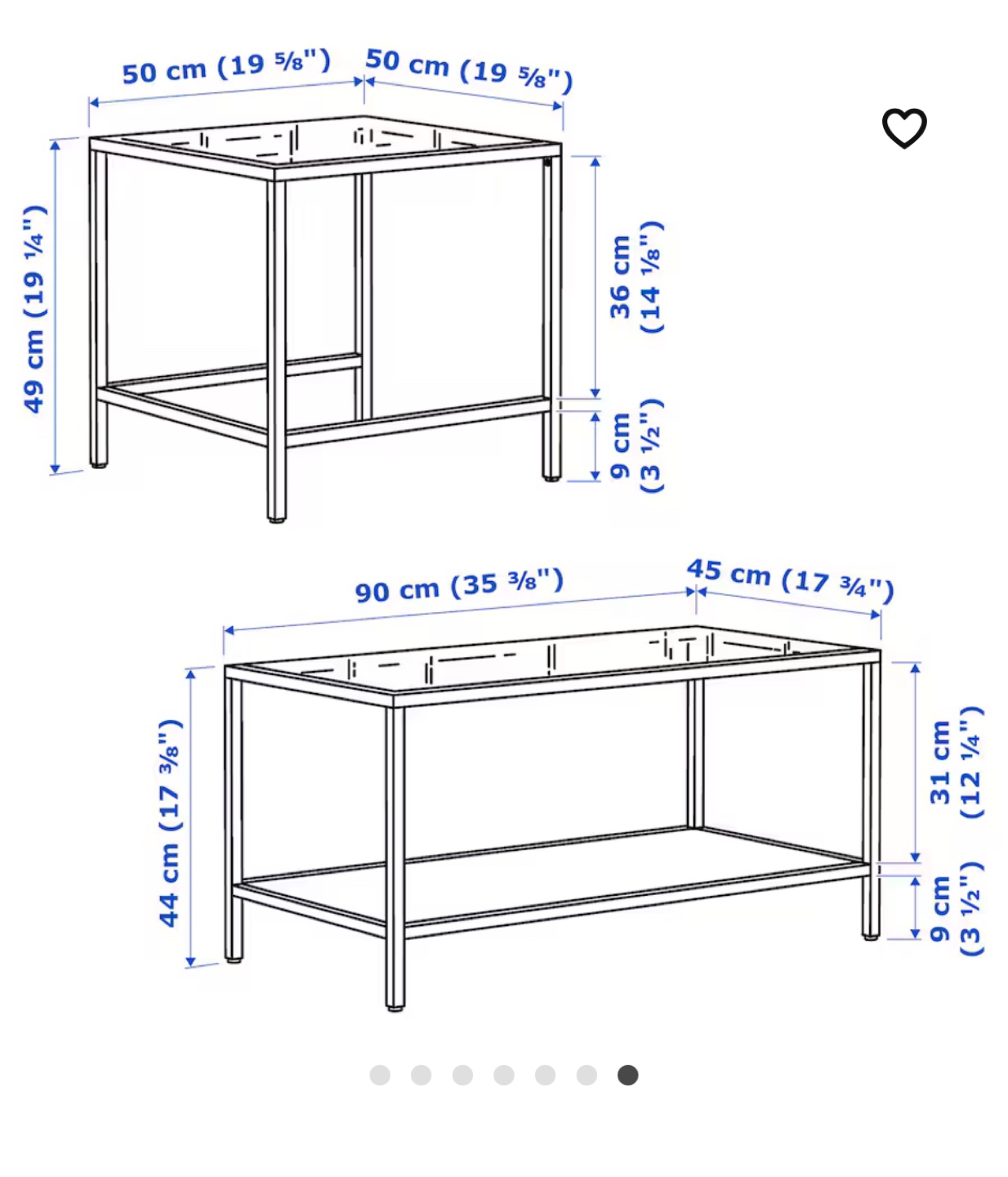 Two Nesting Glass Top Coffee Table - photo 3