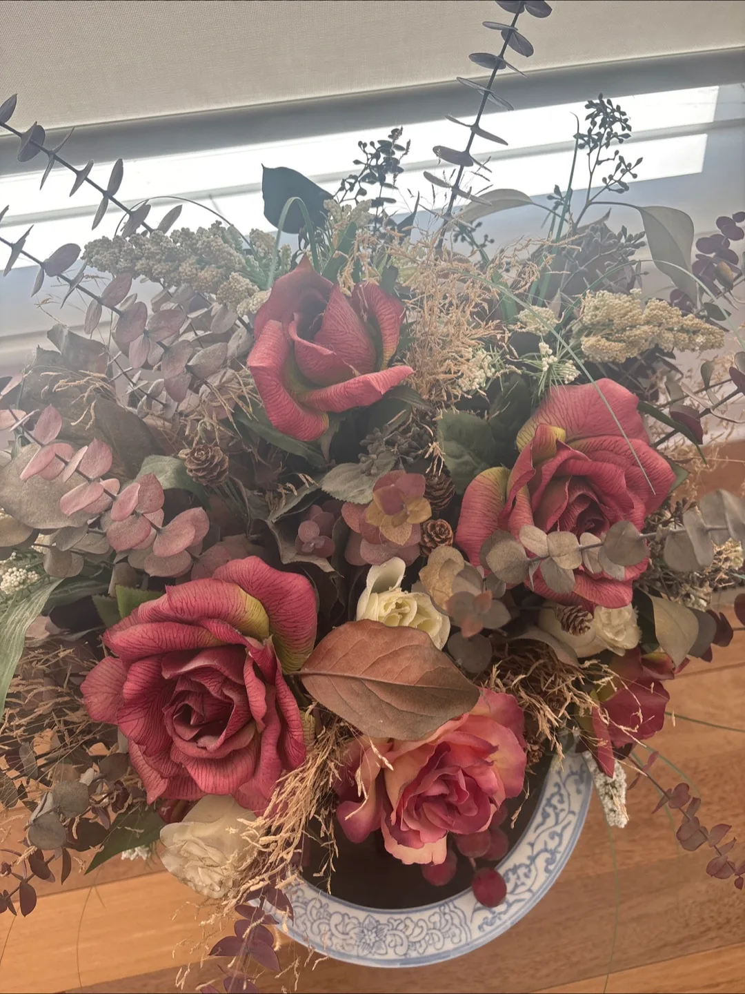 Artificial Fall Floral Arrangement Wall Decor image indicator(5)