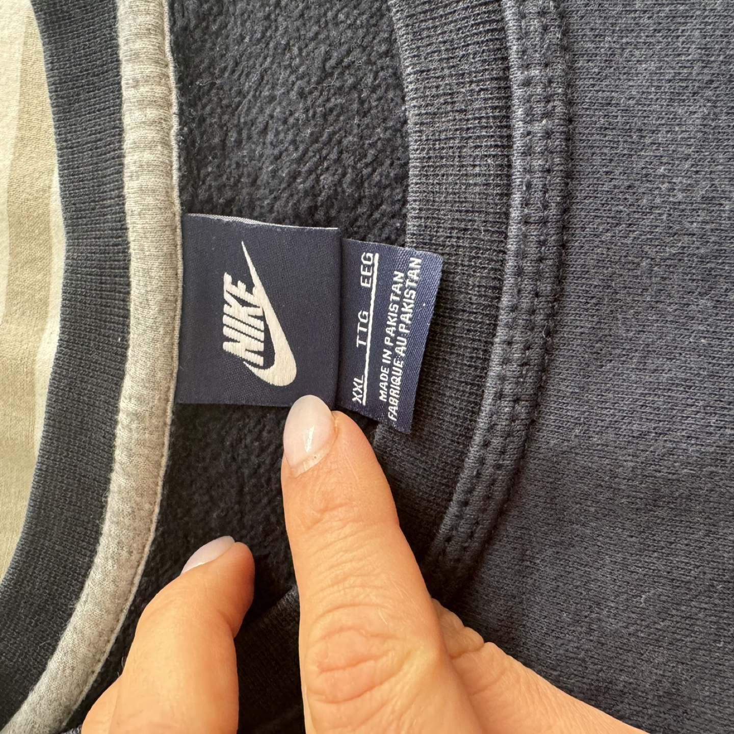 Nike XXL Navy Crewneck Sweatshirt - photo 2