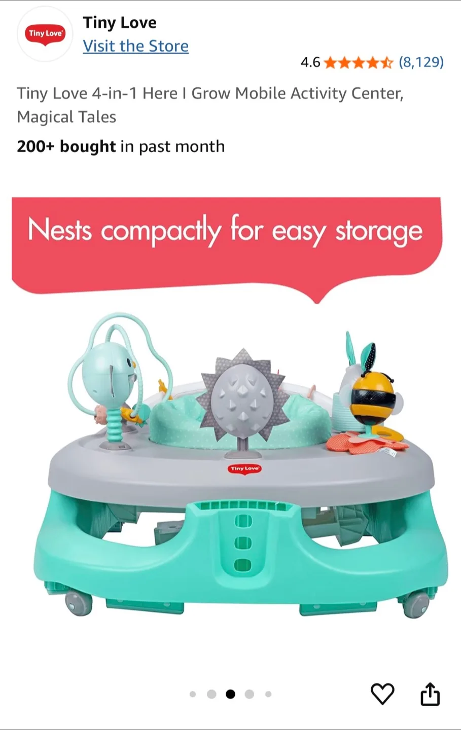 Tiny Love 4-in-1  Activity Center image indicator(2)