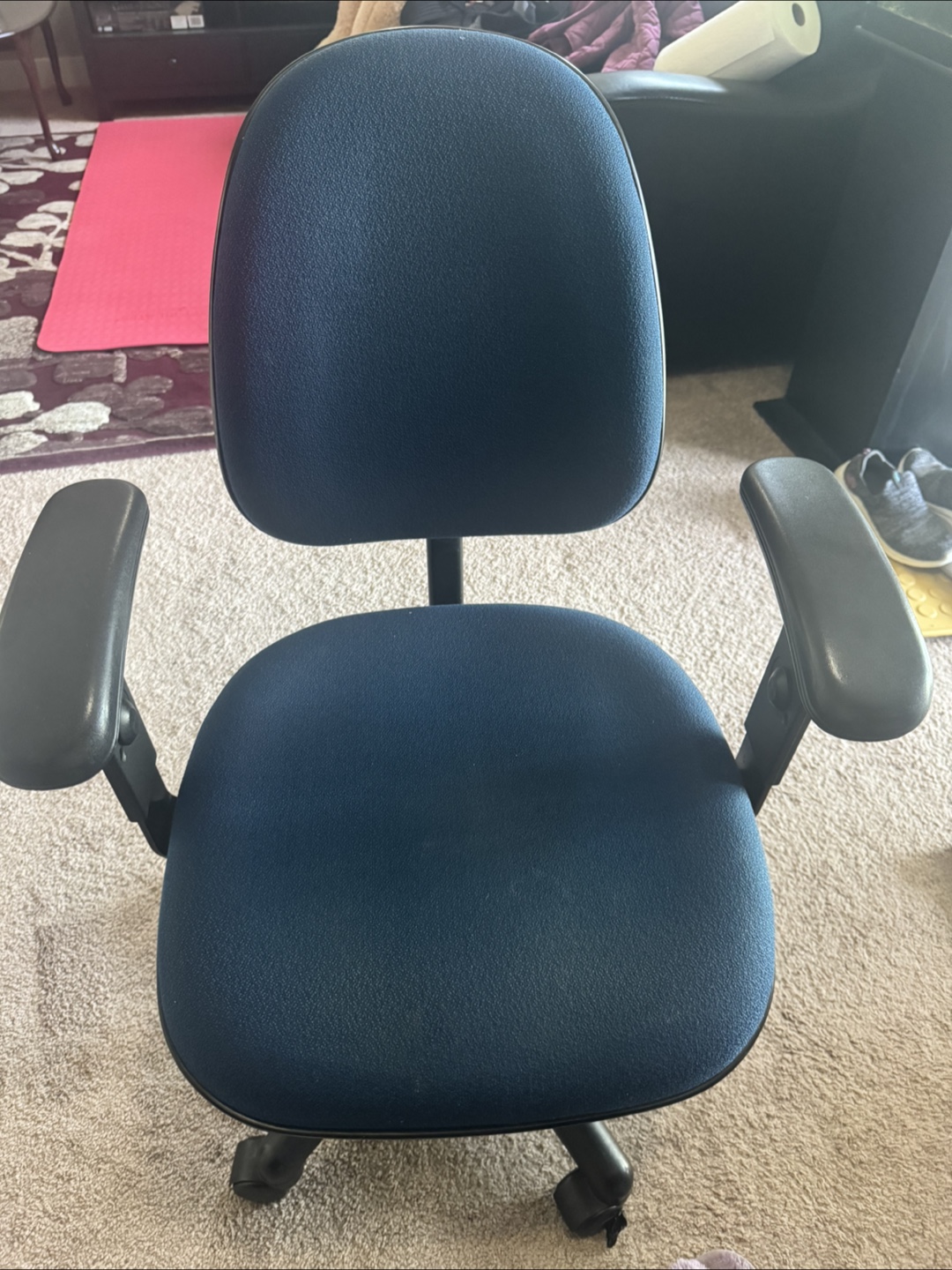 Navy Blue Office Chair - photo 2