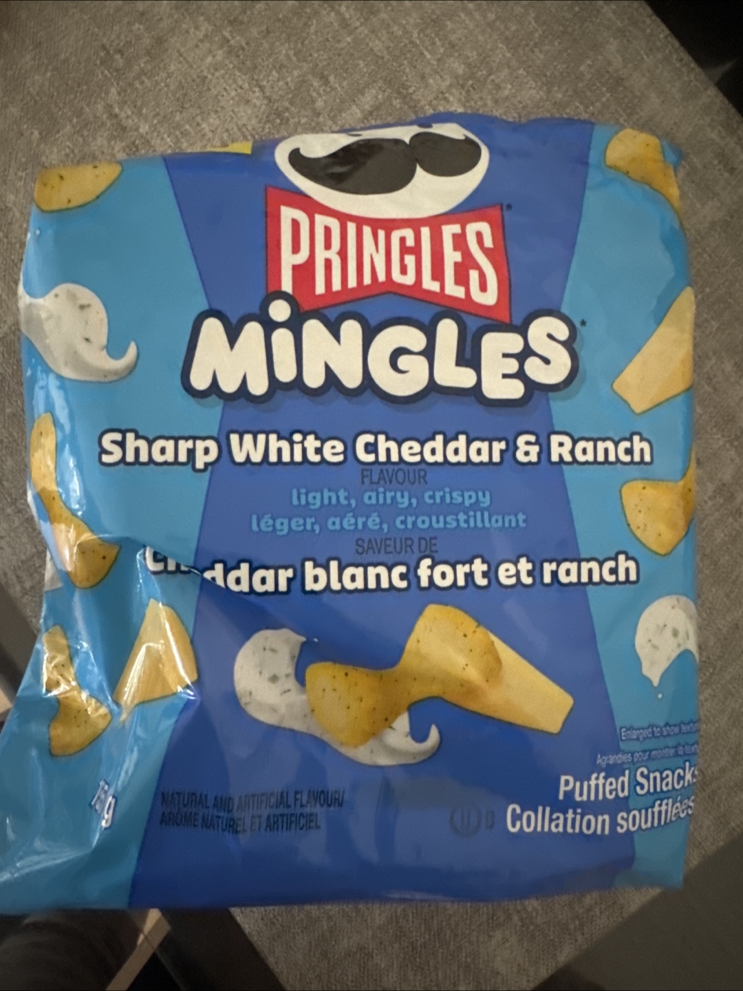 Pringles Mingles Cheddar & Ranch #freecycle