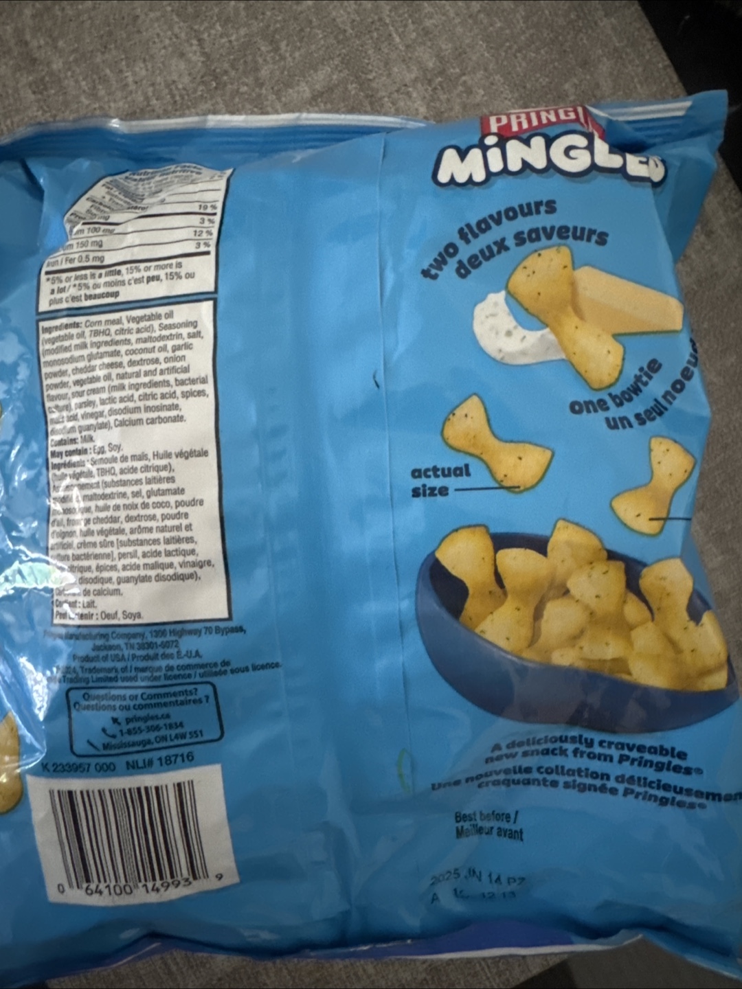 Pringles Mingles Cheddar & Ranch #freecycle - photo 2