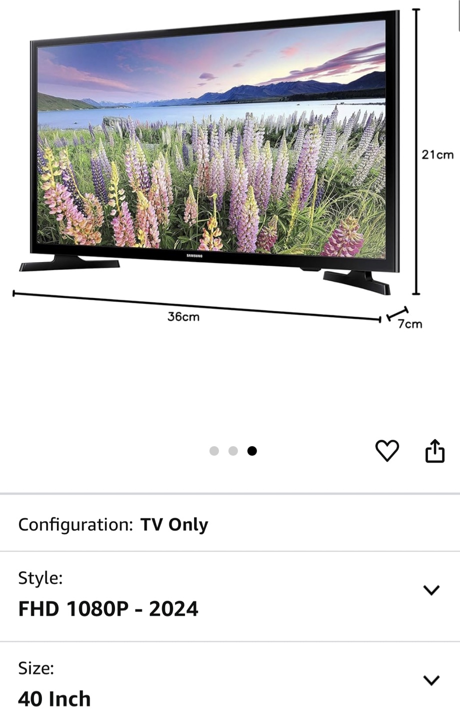 40 Inch Samsung Smart TV - photo 4