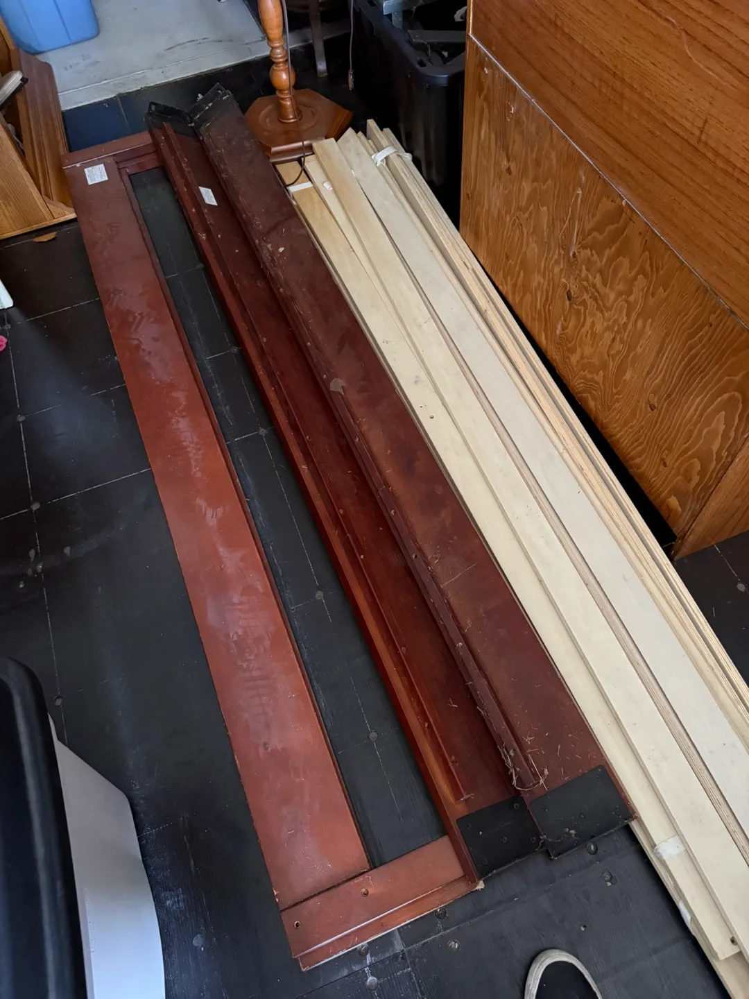 Wooden Headboard and Footboard thumbnail