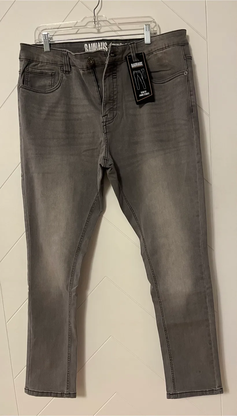 Bauhaus Slim Fit Men’s Jeans Size 36x33 image indicator(4)