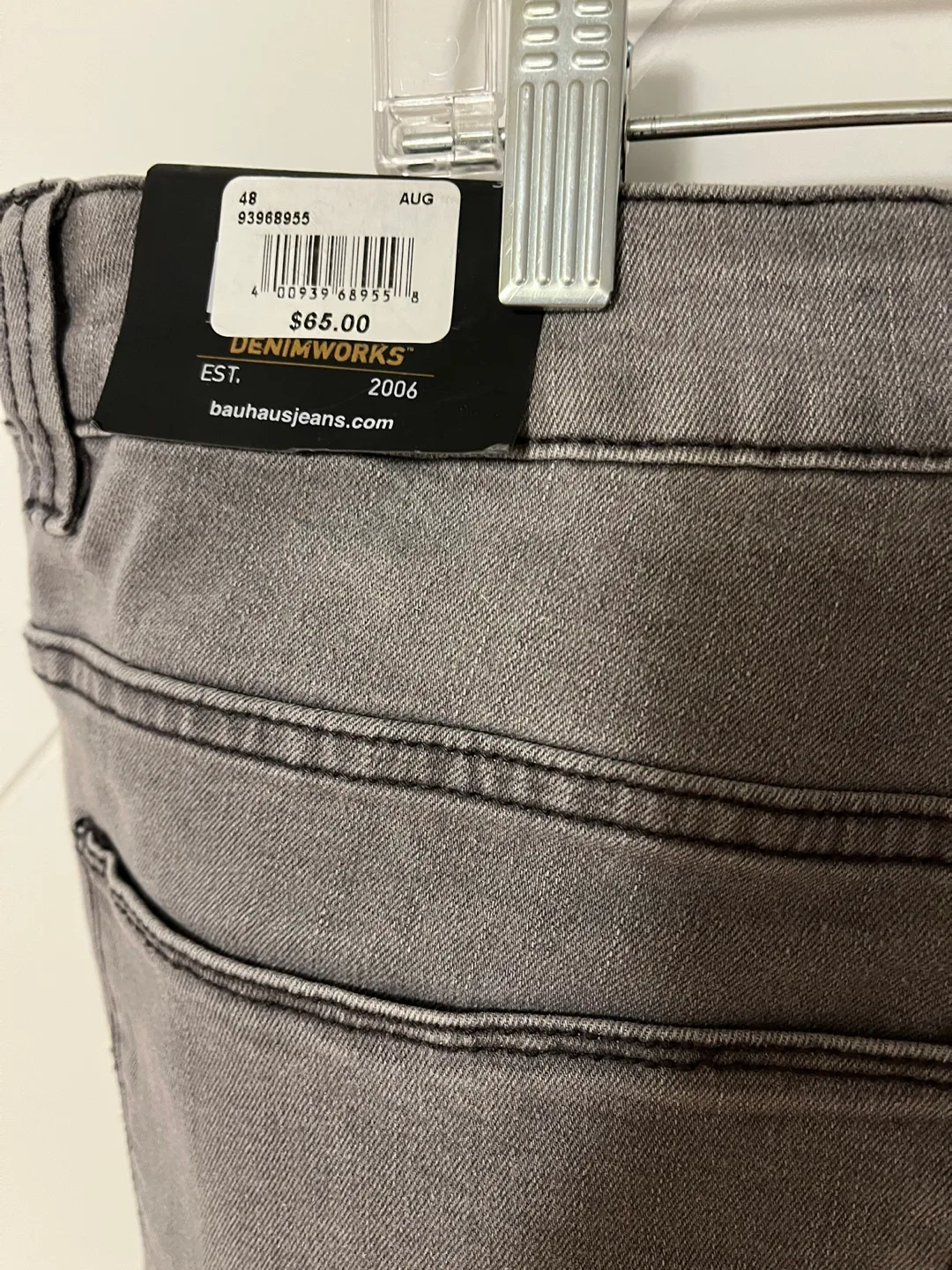 Bauhaus Slim Fit Men’s Jeans Size 36x33 image indicator(6)