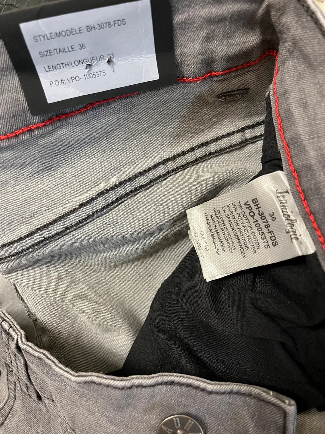 Bauhaus Slim Fit Men’s Jeans Size 36x33 image indicator(8)