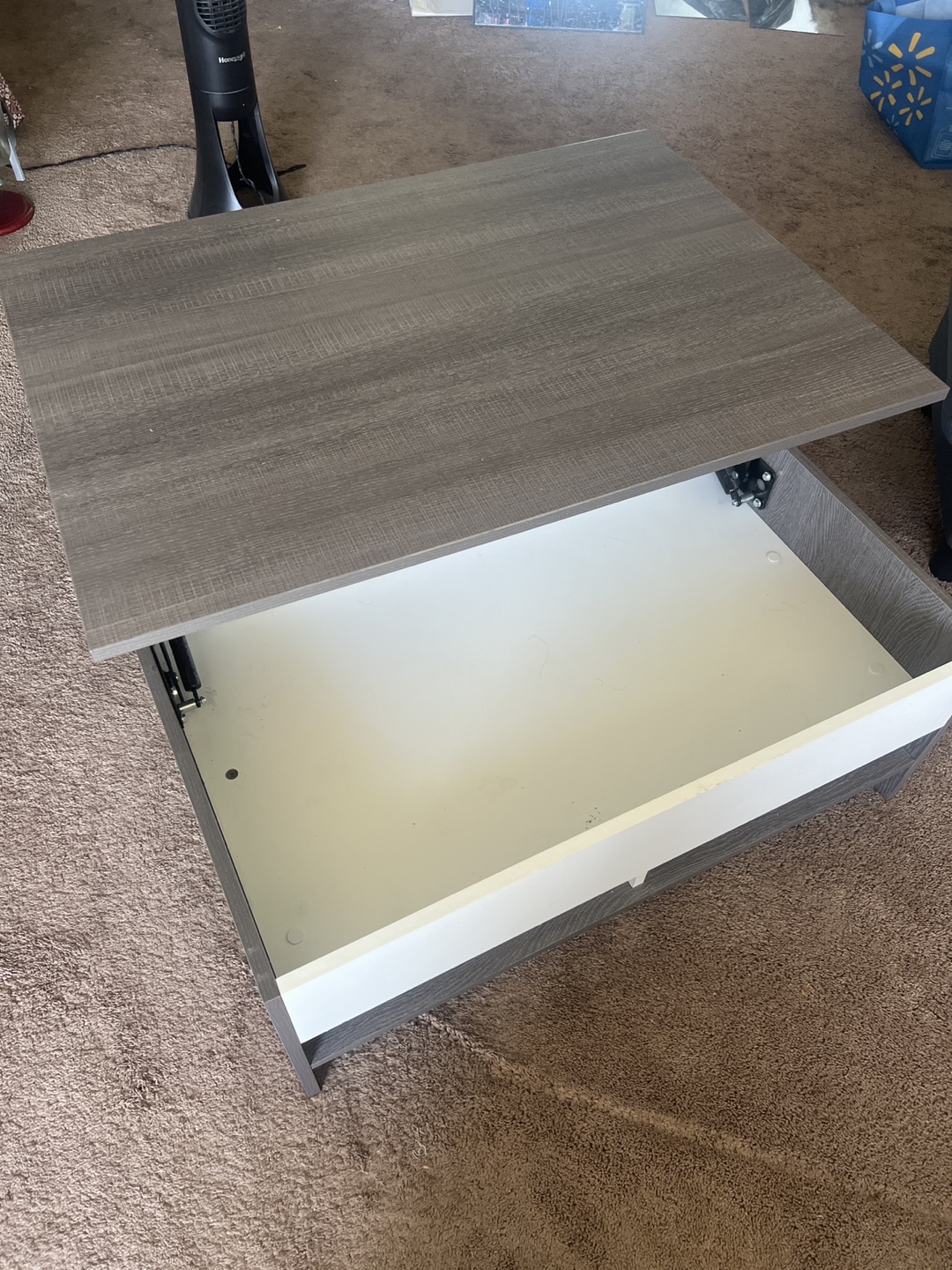 Lift-Top Coffee Table with Storage