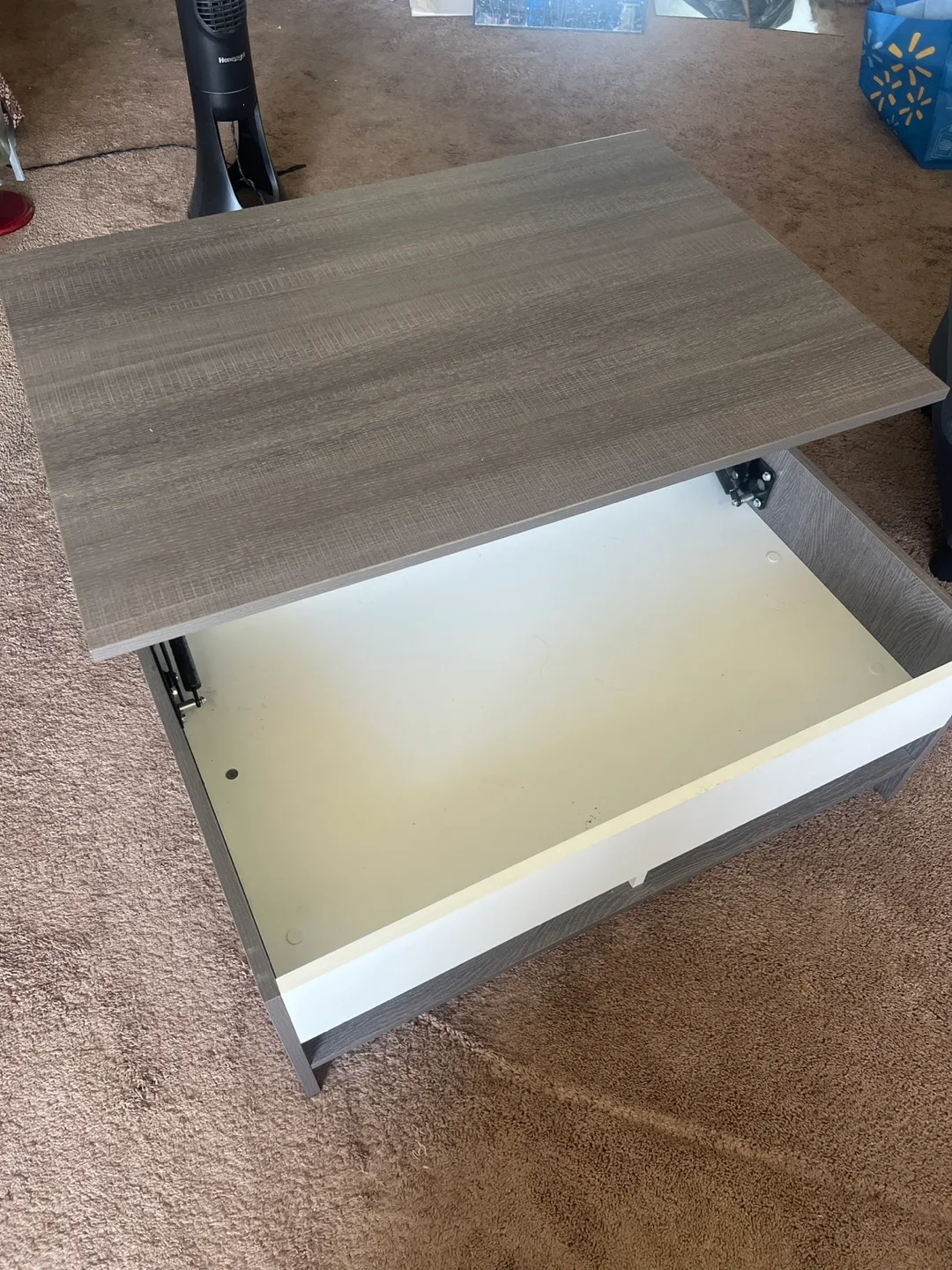 Lift-Top Coffee Table with Storage