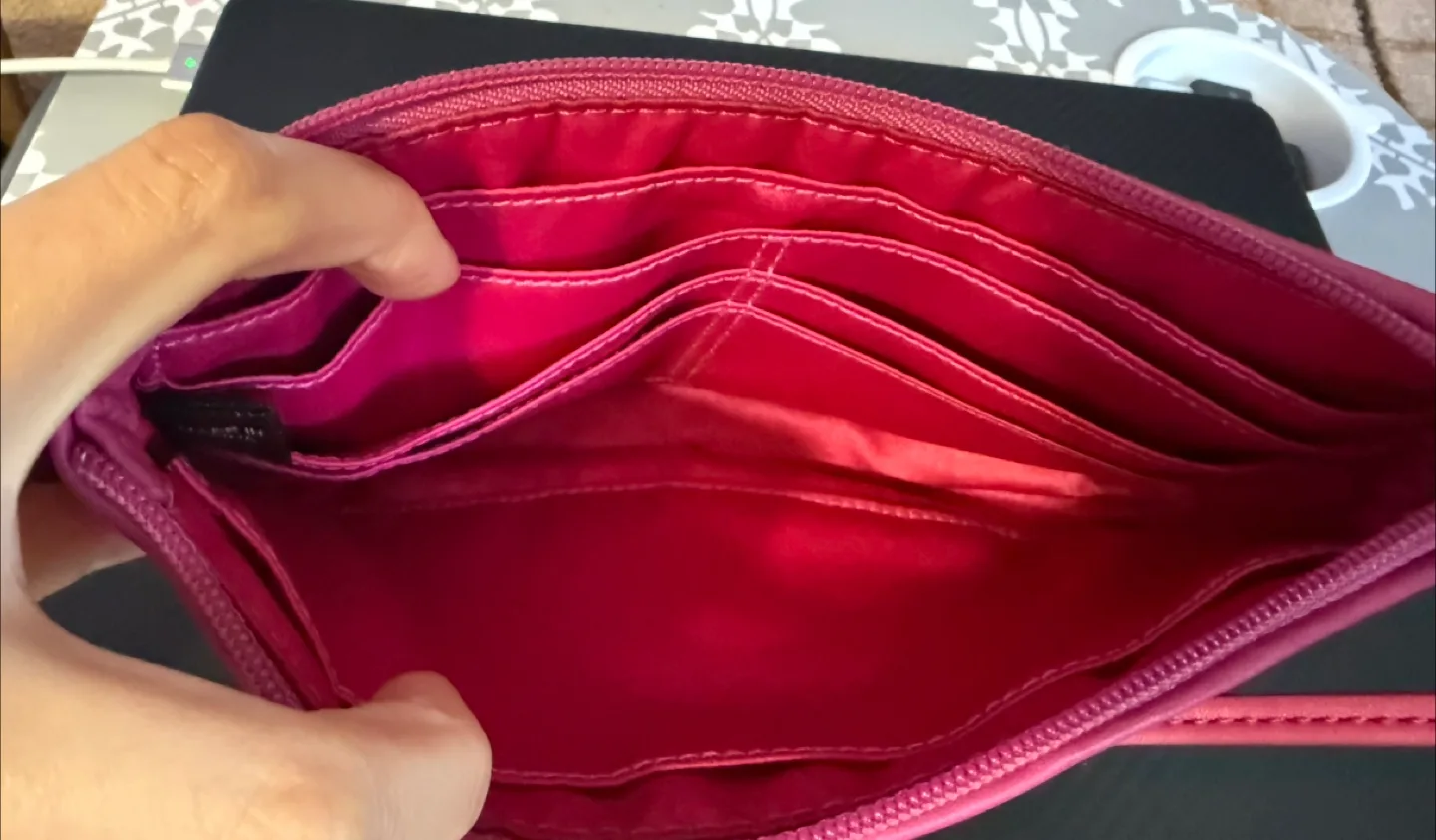 Coach Pink Wristlet image indicator(4)