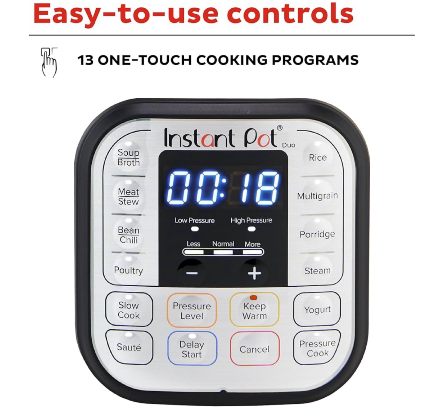 Instant Pot Duo 8QT Multi-Cooker with Steam Rack - photo 2