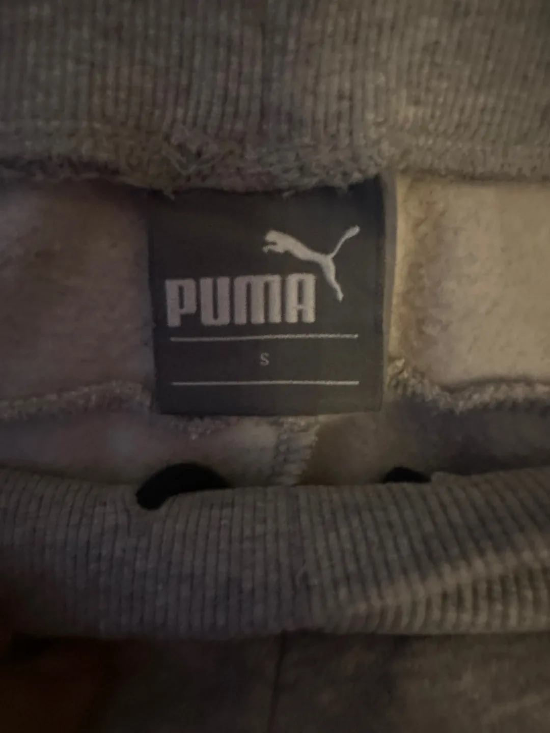 Puma Grey Sweatpants Size Small image indicator(2)