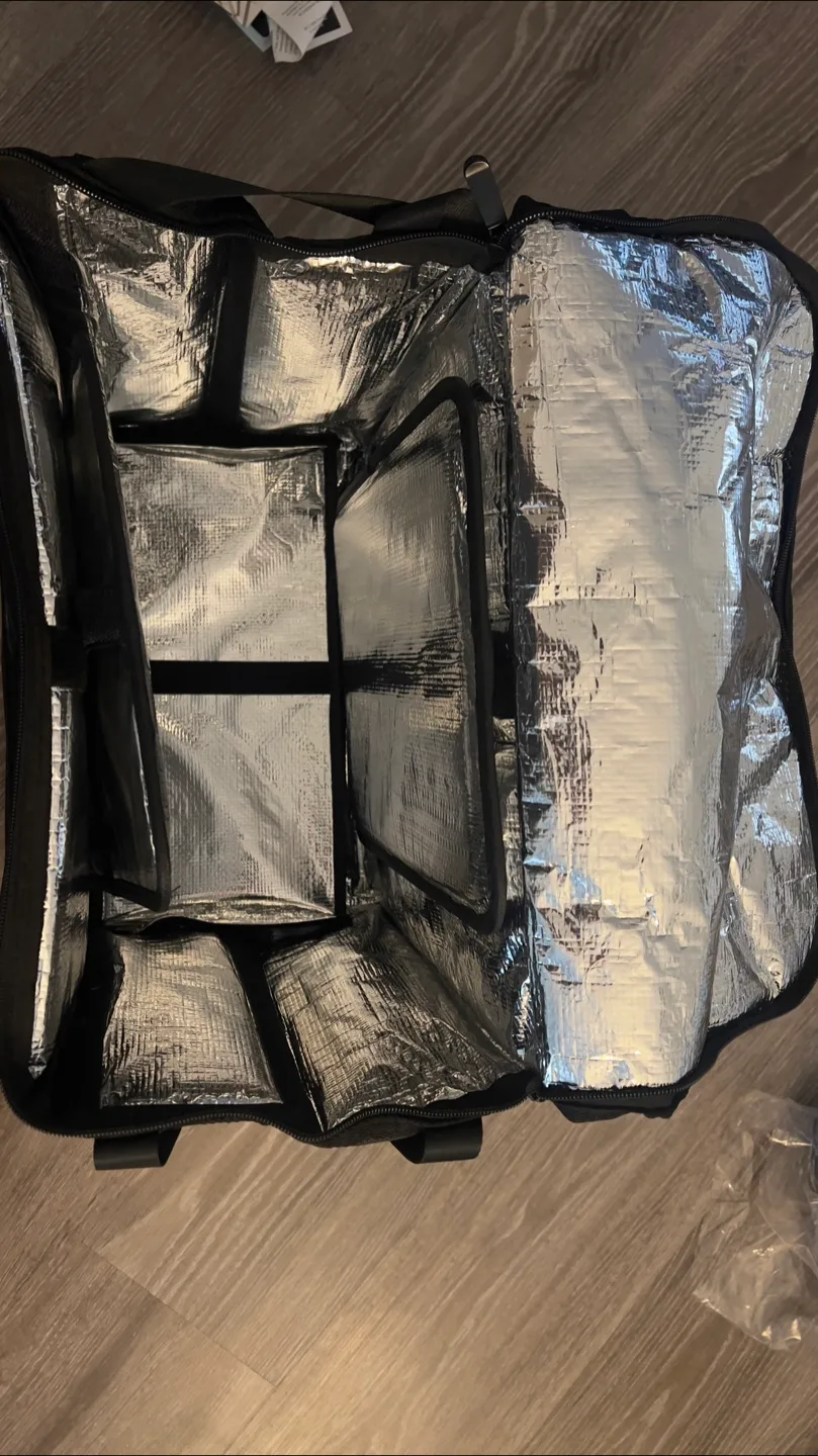 Large Insulated Food Delivery Bag thumbnail